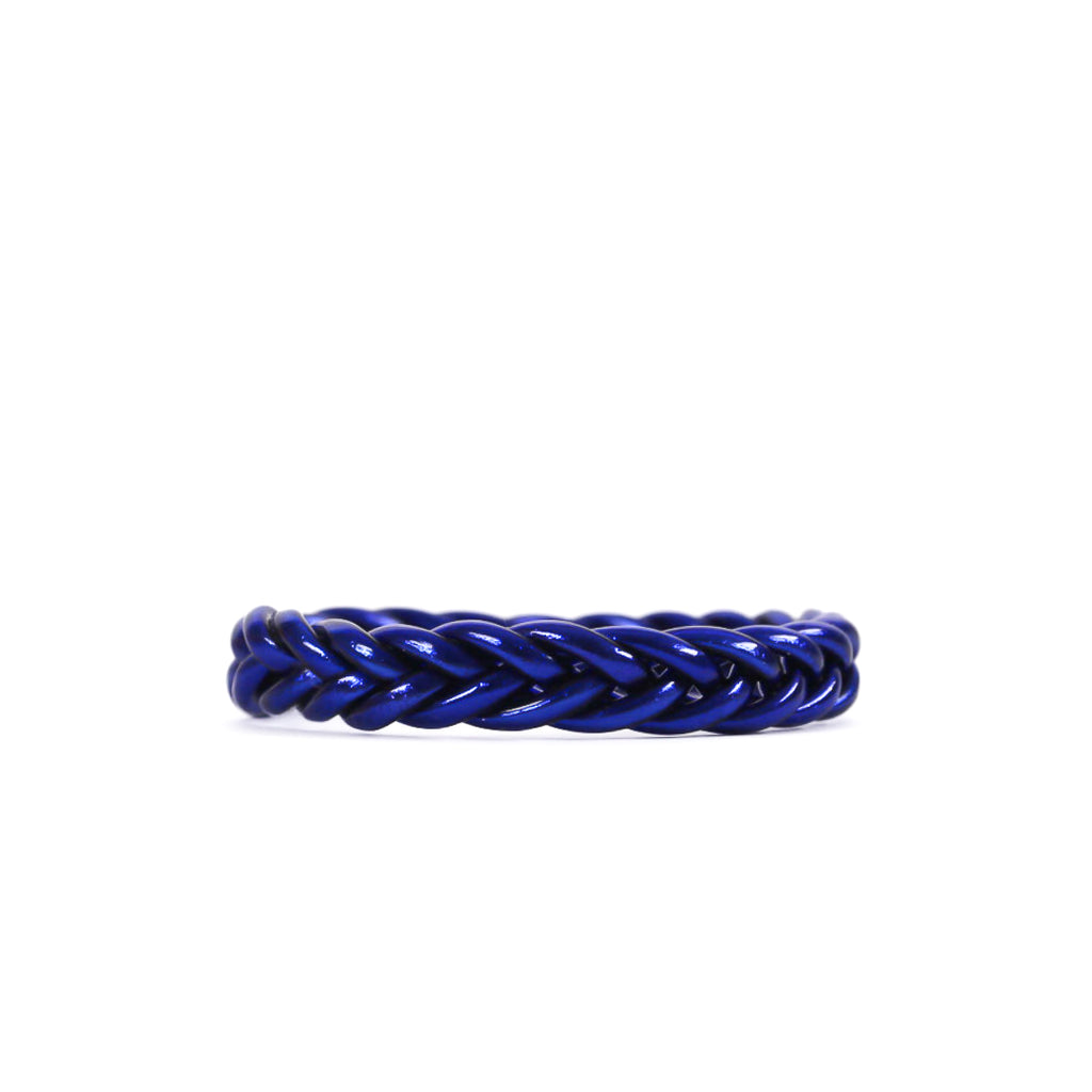 Buddhist Braided Bracelet Midnight Blue