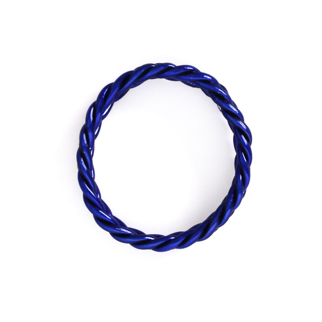 Buddhist Braided Bracelet Midnight Blue
