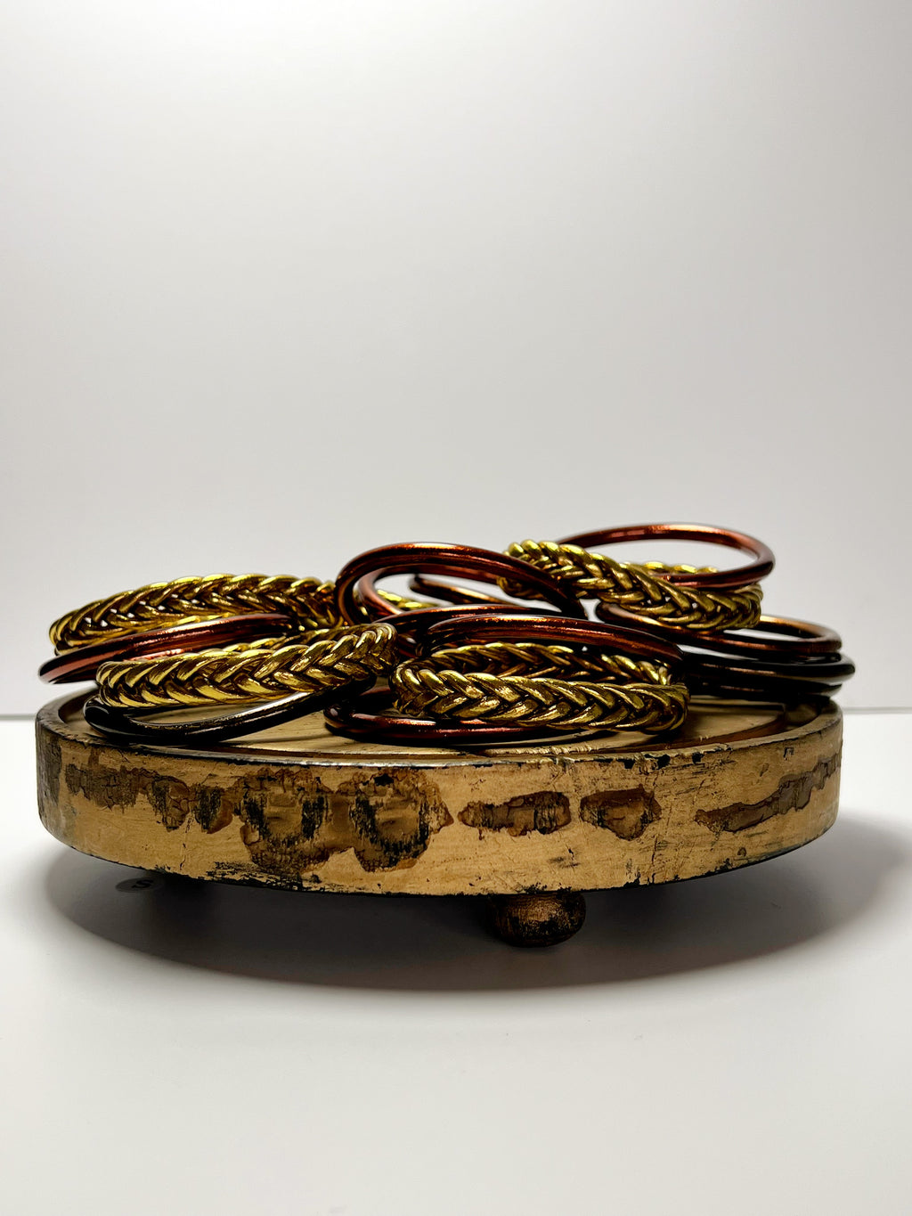 Braided Buddhist Bracelet Bronze