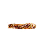 Pulsera Budista Trenzada (Gold / Brown / Champagne / Abricot Doré)