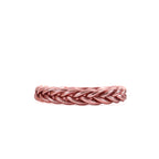 Woven Buddhist Bracelet Pink Gold
