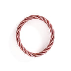 Woven Buddhist Bracelet Pink Gold