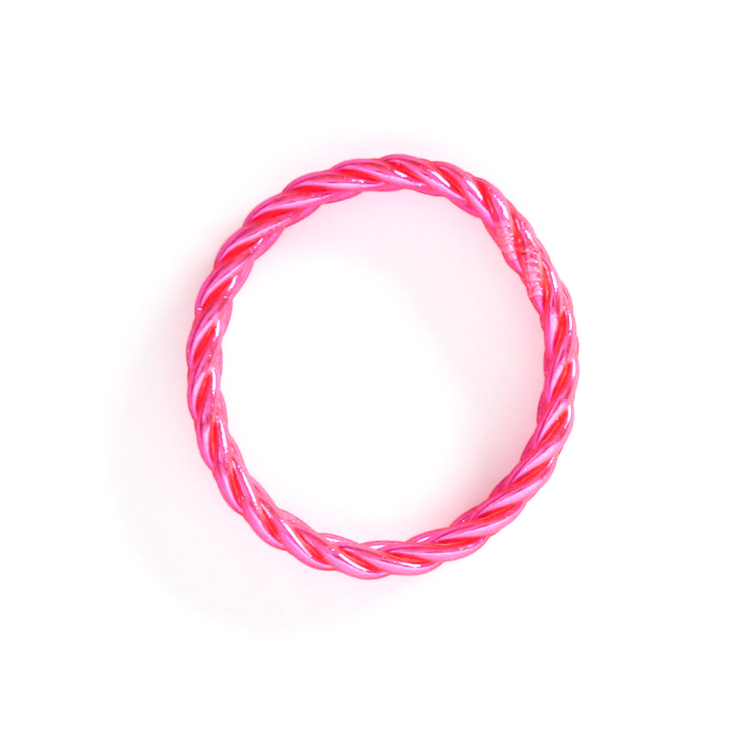 Braided Buddhist Bracelet Pink