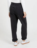 Pantalón Tapered Brady - Carbono - Mujer