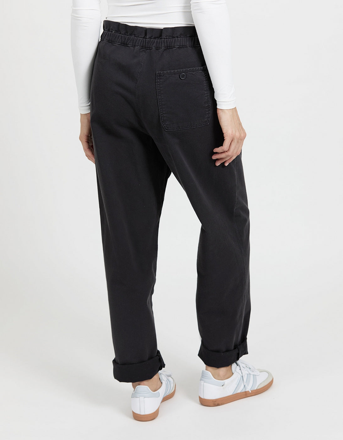 Pantalón Tapered Brady - Carbono - Mujer