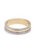 Bague "Horizon D'Or" Or Jaune 375/1000