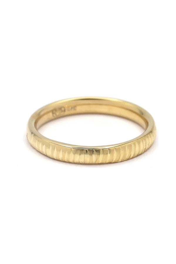 Bague "Élégance Éternelle" Or Jaune 375/1000