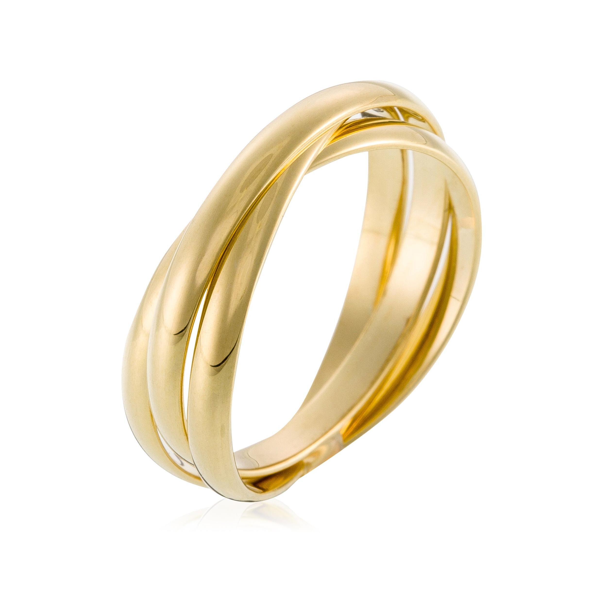 Bague "Saturna" - Or Jaune 375/1000