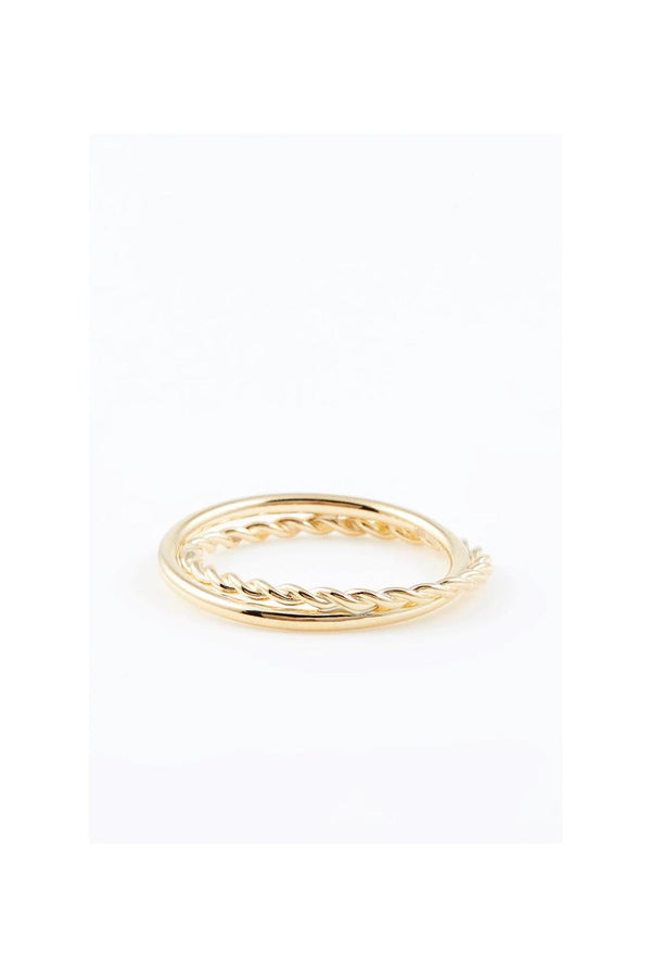 Bague "Moon" Or Jaune 375/1000