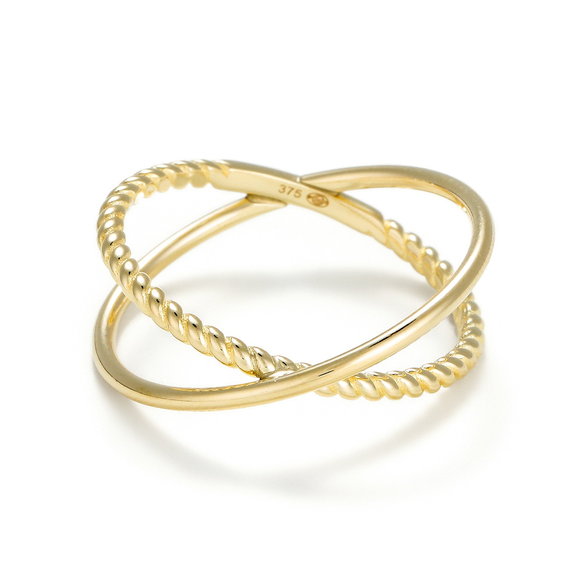 Bague "Neptune" Or Jaune 375/1000