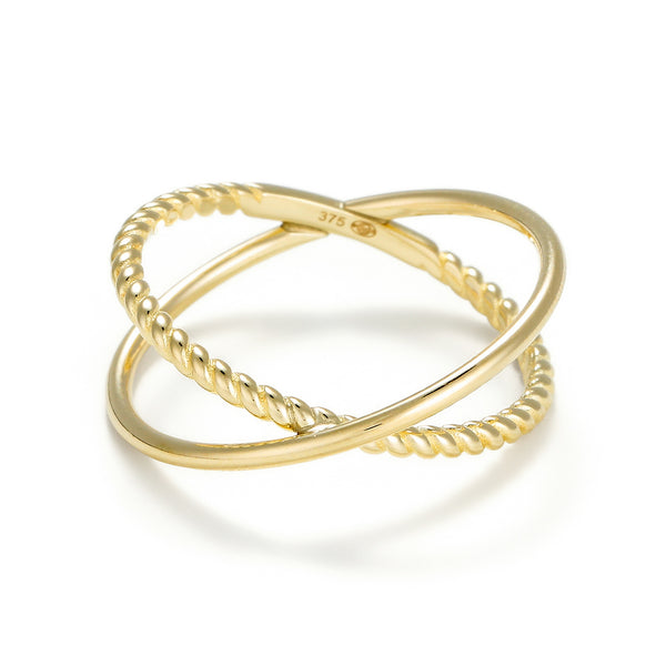 Bague "Neptune" Or Jaune 375/1000