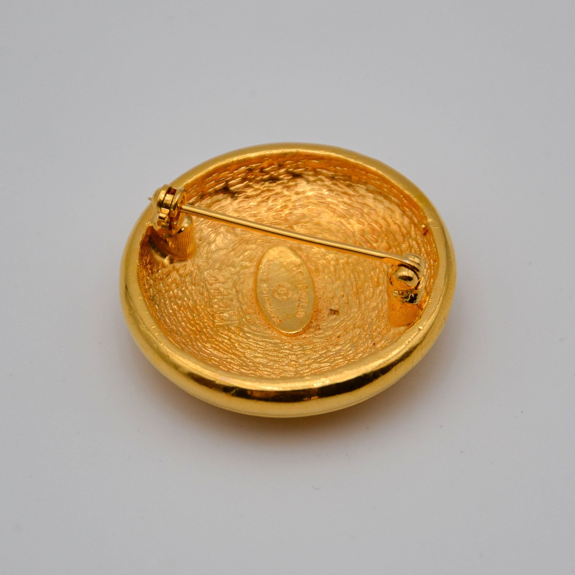 Chanel Cc Brooch Vintage 1988