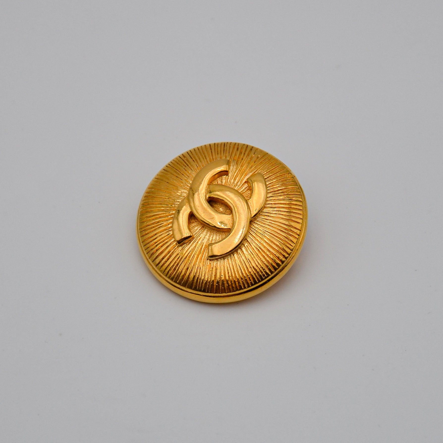 Chanel Cc Brooch Vintage 1988