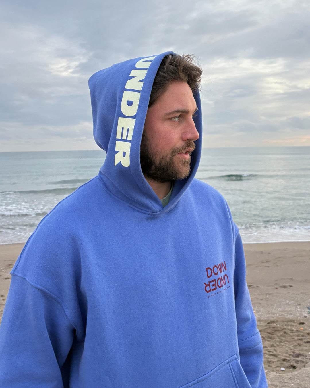 Sweat À Capuche Broome Indigo