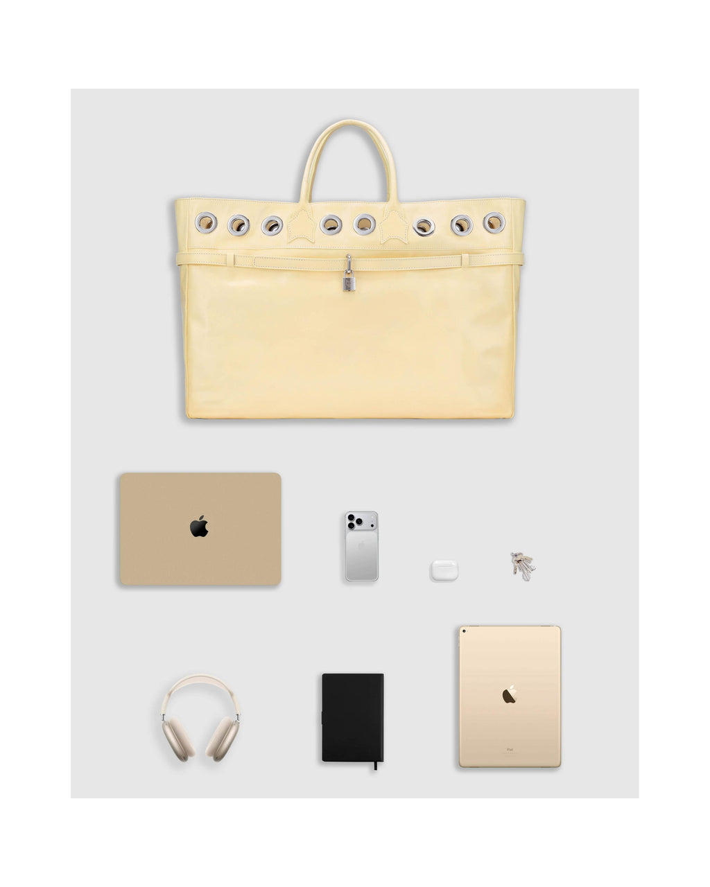 Borsa Brooklyn - Giallo Burro - Donna