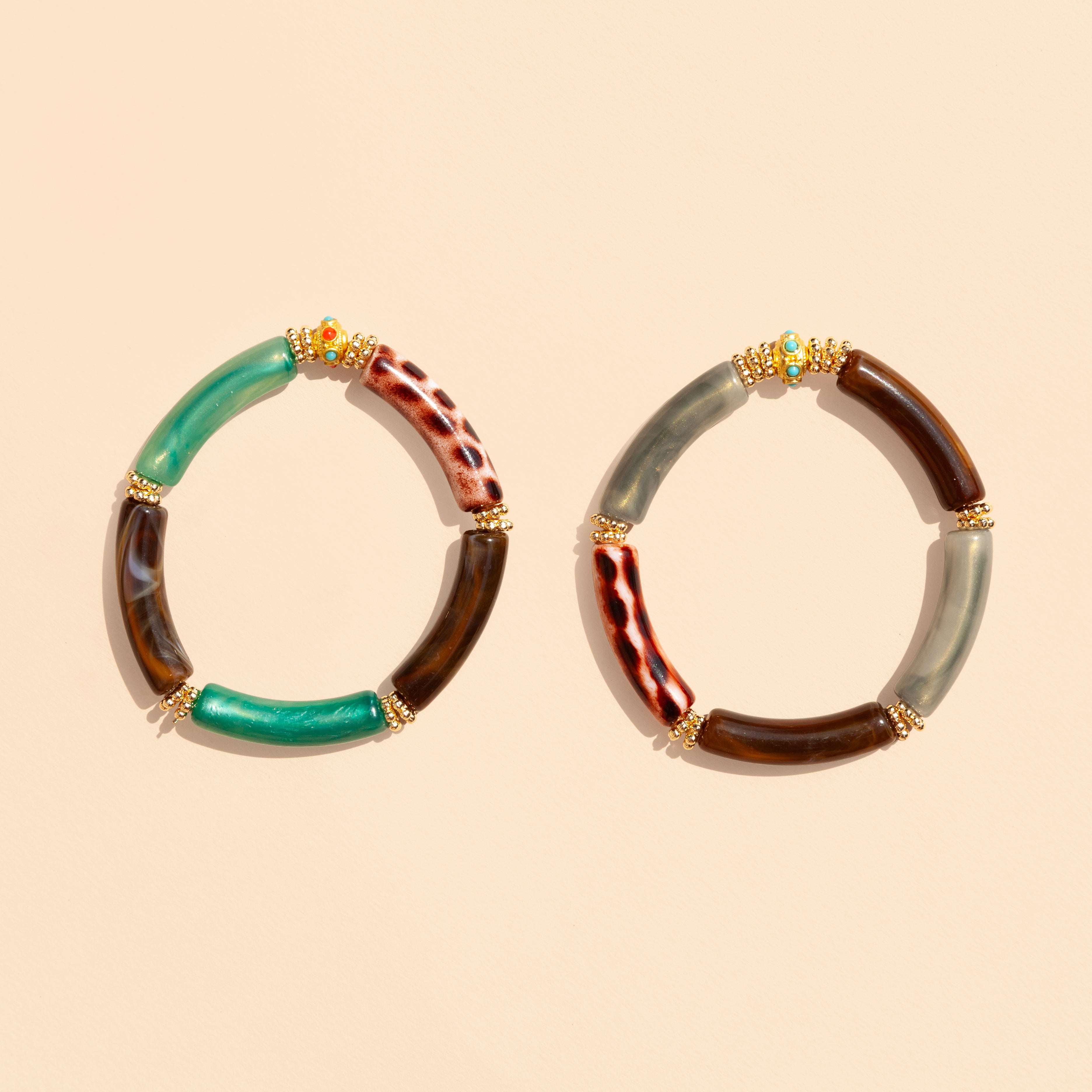 Juhu Bracelet - Brown Grey