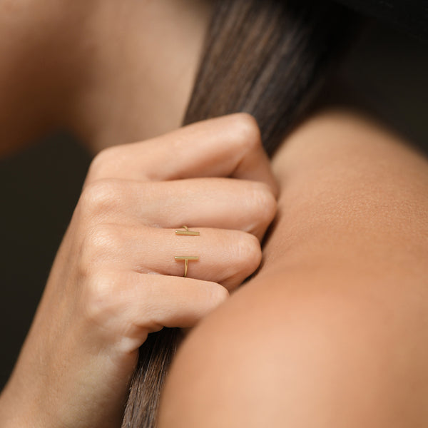 Anillo “Mariane” Oro amarillo 375/1000