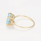 Ring "Hope 2.65Ct/1" Topaz Yellow Gold 375/1000
