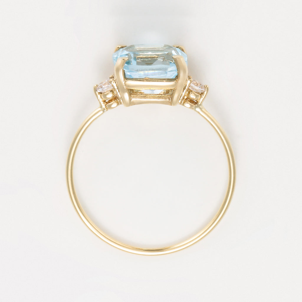 Ring "Hope 2.65Ct/1" Topaz Yellow Gold 375/1000