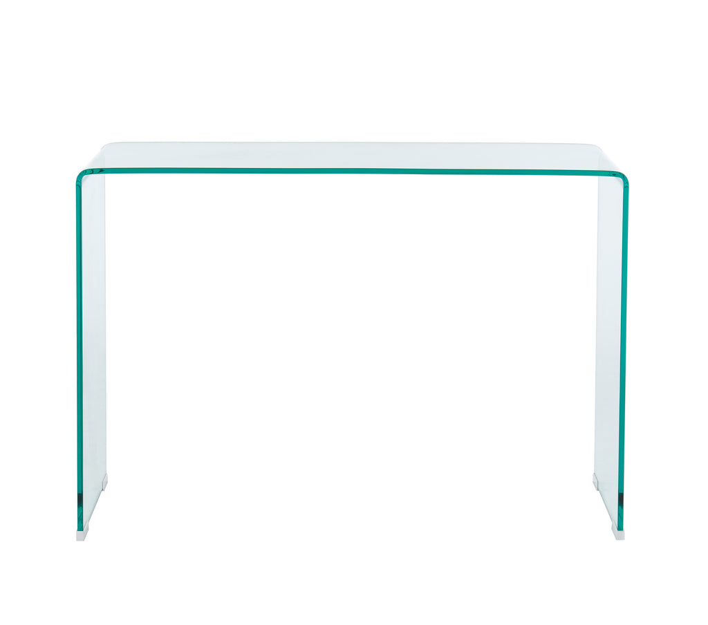 Ginza - Console - Tempered Glass - Transparent