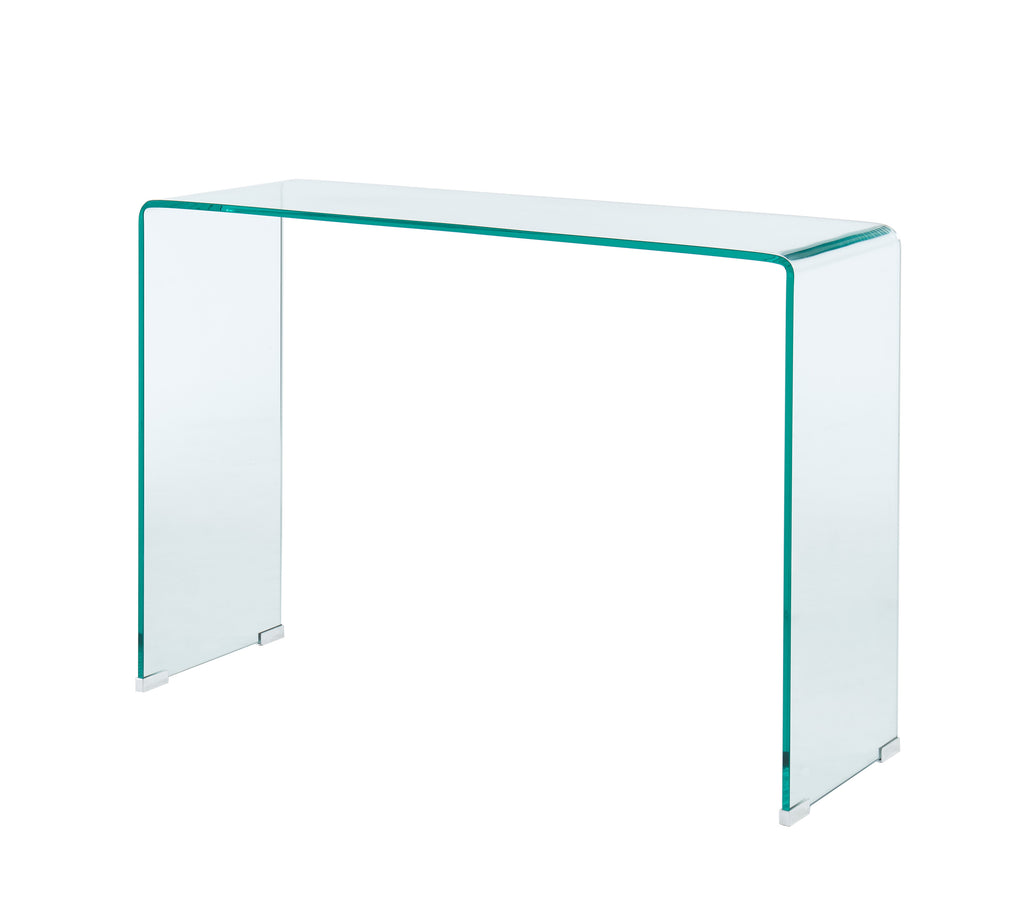 Ginza - Console - Tempered Glass - Transparent
