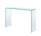Ginza - Console - Tempered Glass - Transparent