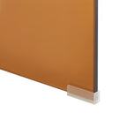 Ginza - Console - Tempered Glass - Amber