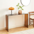 Ginza - Console - Tempered Glass - Amber
