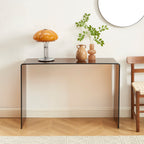 Ginza - Console - Tempered Glass - Amber