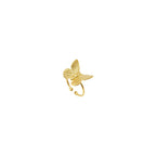 Anillo Pequeño Mariposa De Oro