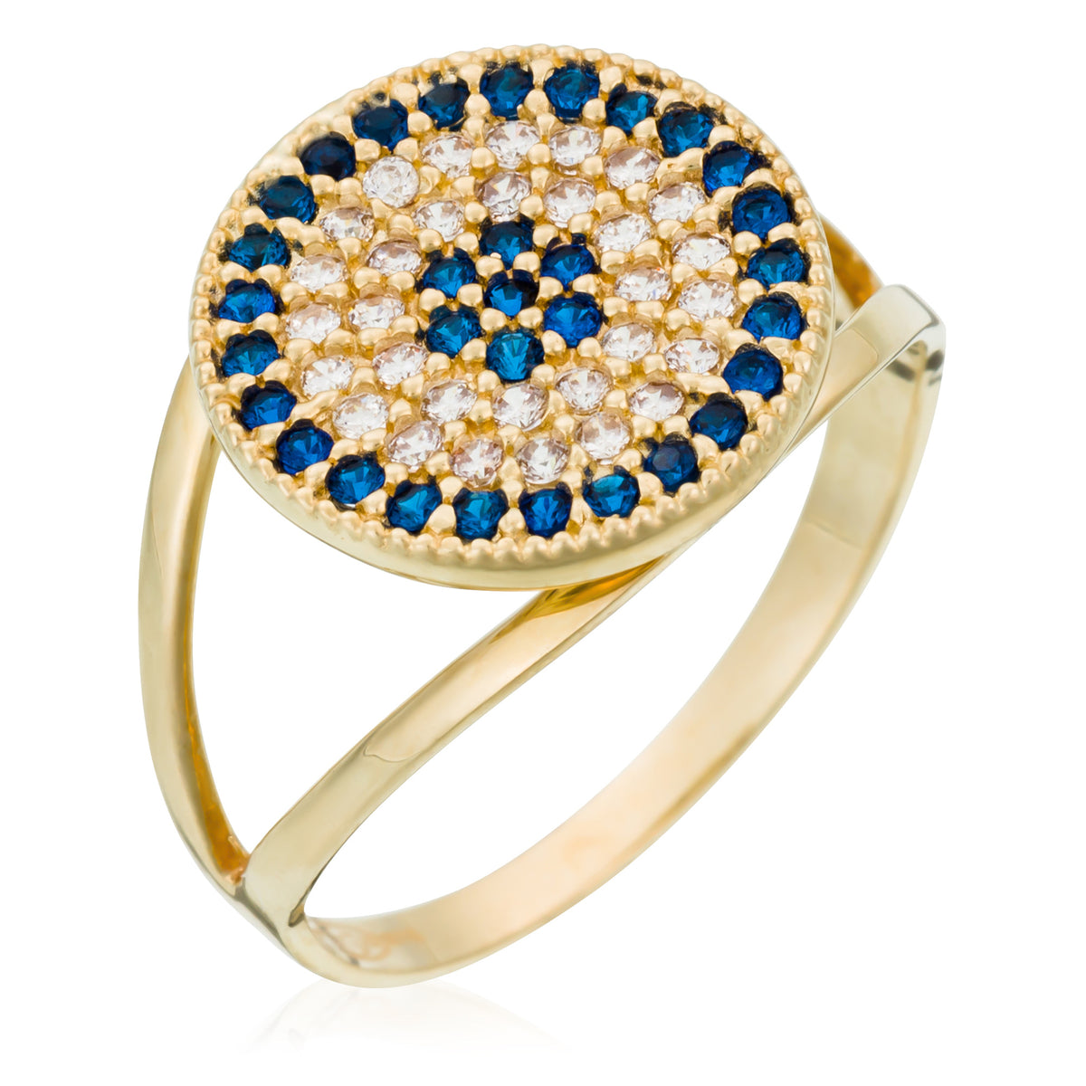 Bague "Petit Rayon De Soleil" Or Jaune 375/1000