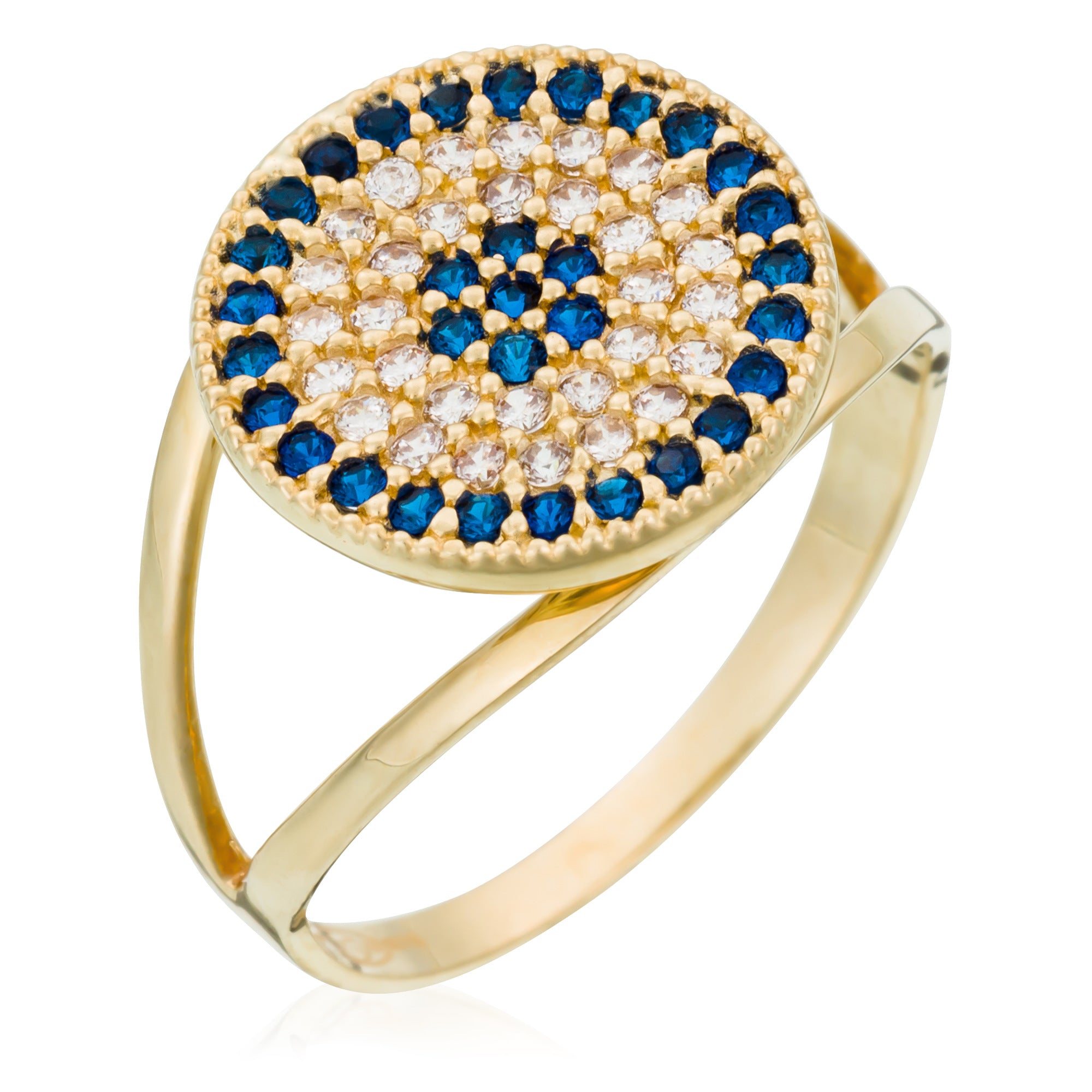 Bague "Petit Rayon De Soleil" Or Jaune 375/1000