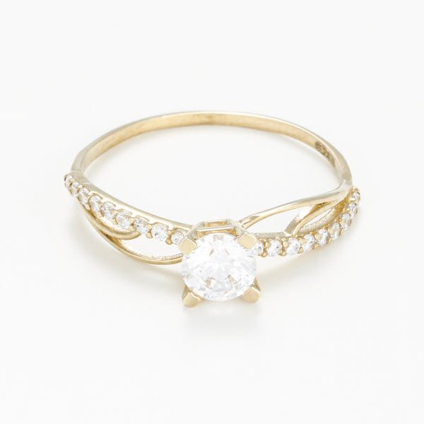 Bague "Coup De Foudre" - Or Jaune 375/1000