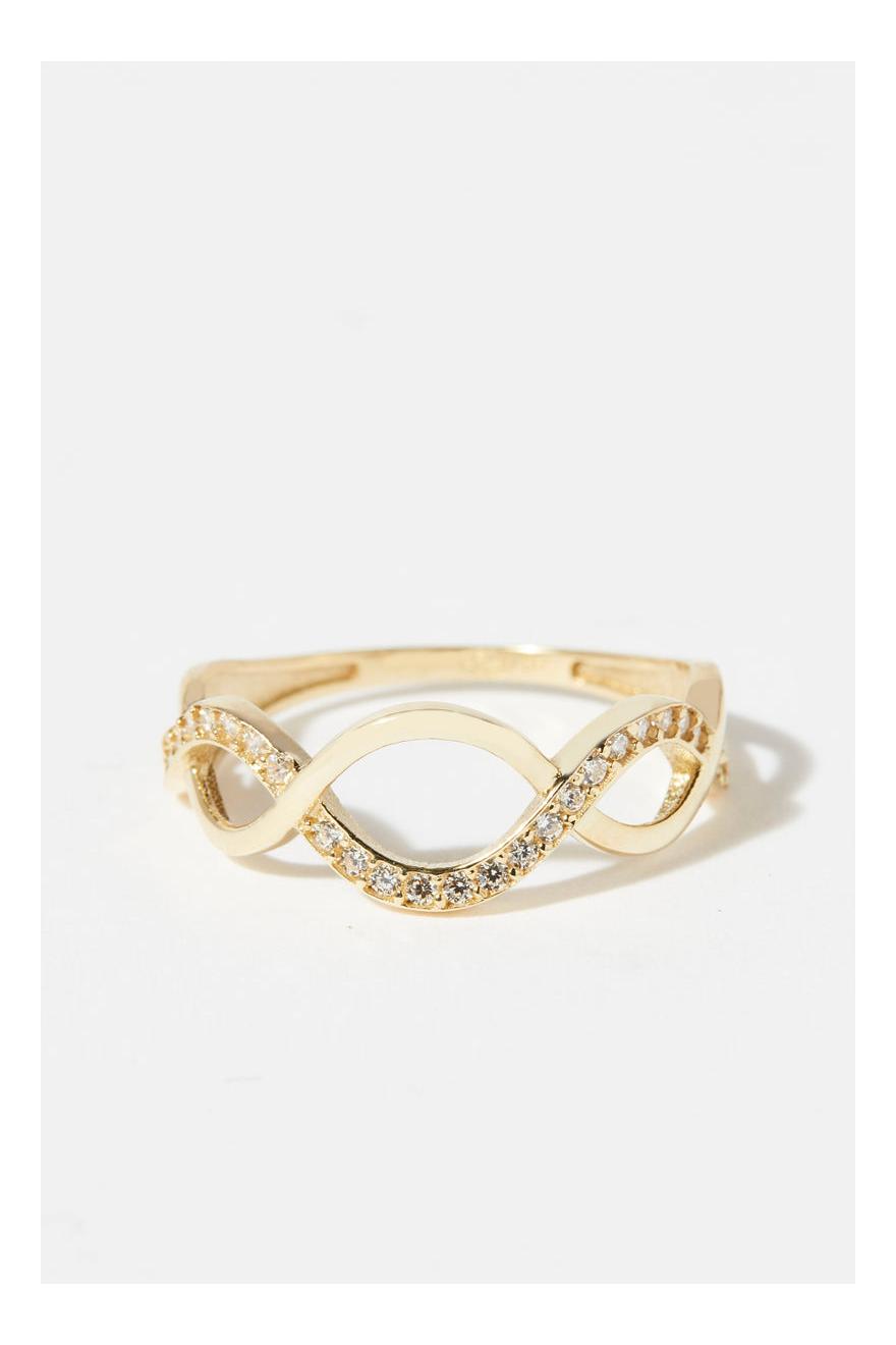 Bague "Liens Du Coeur" Or Jaune 375/1000