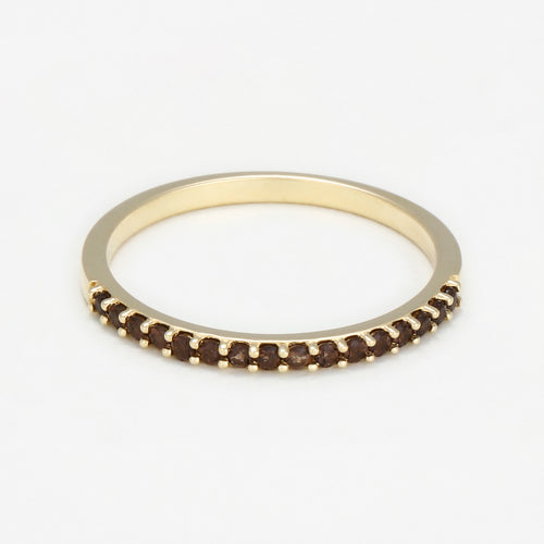 Anillo "Color Alliance Cuarzo Ahumado" Sq0.18/16