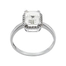 Bague "Maestromantique" D0,08/26 & Tb 2,02/1 - Or Blanc 375/1000