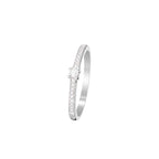 "Toi Mon Amour" Ring, D0.14/19 - 375/1000 White Gold