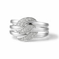 Ring "Mara" diamanter 0,2/26