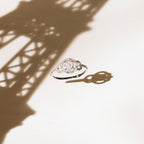 Anello "Infini" D0,31/51 - Oro bianco 375/1000
