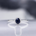 Bague "Abra" D 0,06/18 Sa 0,55/1 - Or Blanc 375/1000