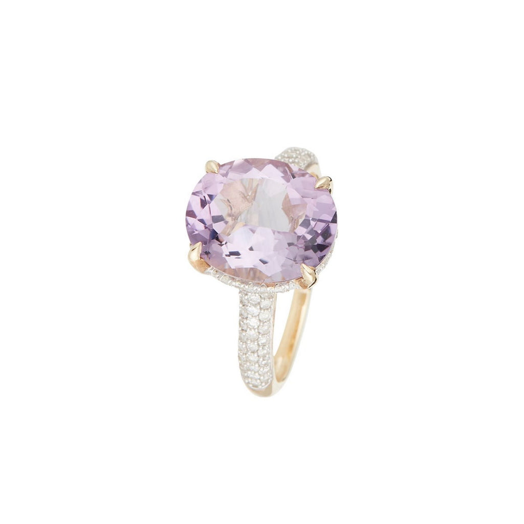 Bague "Maitland" D 0,44/80 Am 9,2/1 - Or Jaune 375/1000
