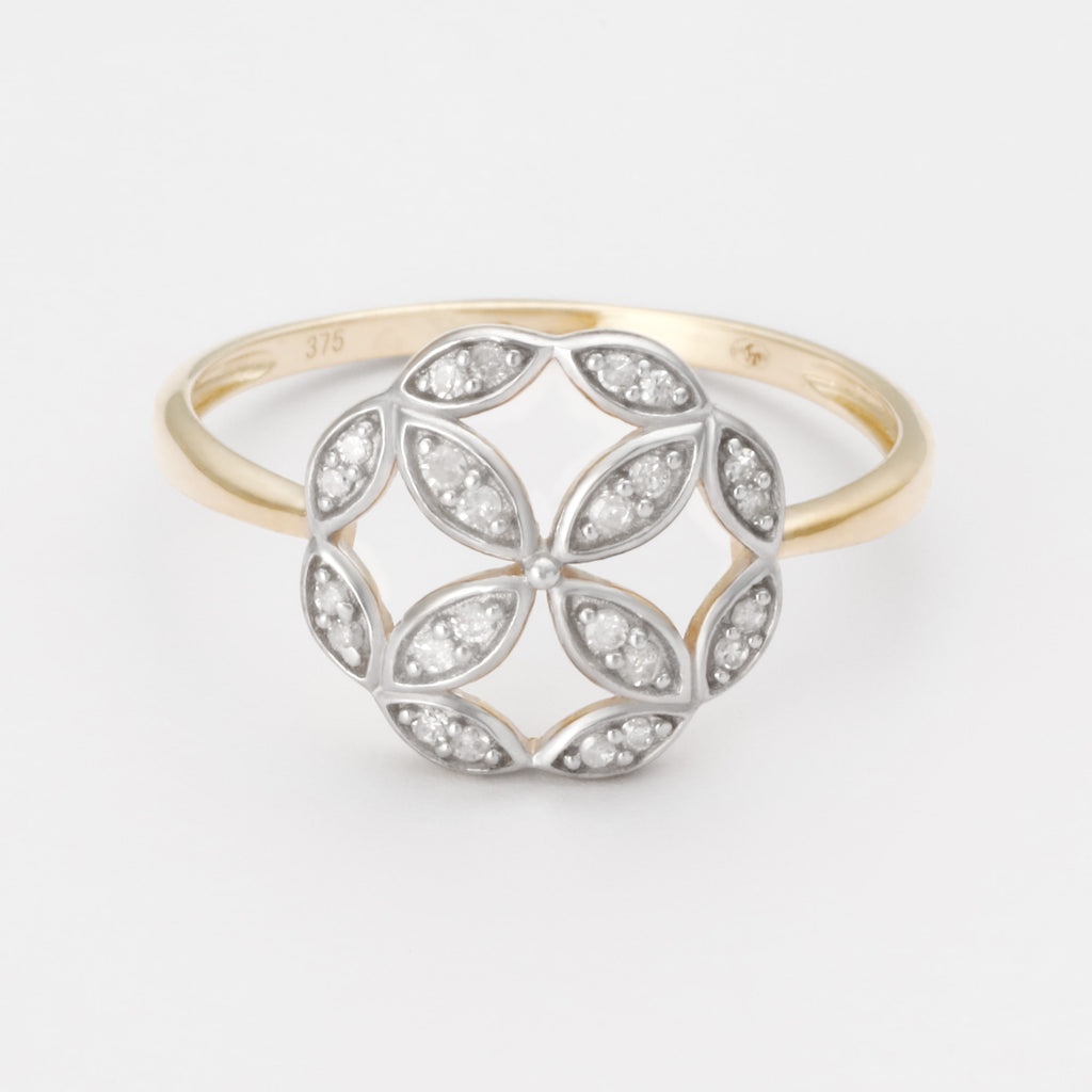 Bague "Rosetta" D0,10/24