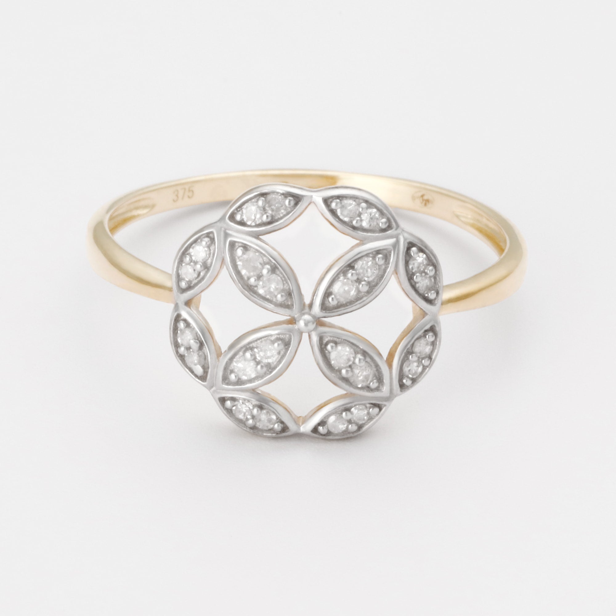 Bague "Rosetta" D0,10/24