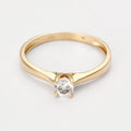 Ring "Fleur De Soleil" Wt0.429/1 - 375/1000 Yellow Gold