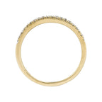 Anillo "Alliance Délice" Diamantes 0.16/20 - Oro amarillo 375/1000