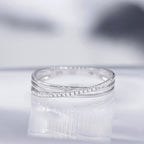 "Kudai" Ring D 0.269/17 - 375/1000 White Gold