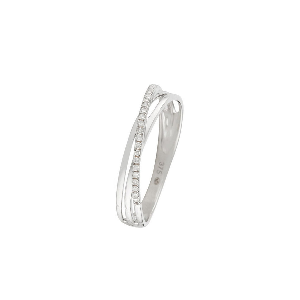 "Kudai" Ring D 0.269/17 - 375/1000 White Gold