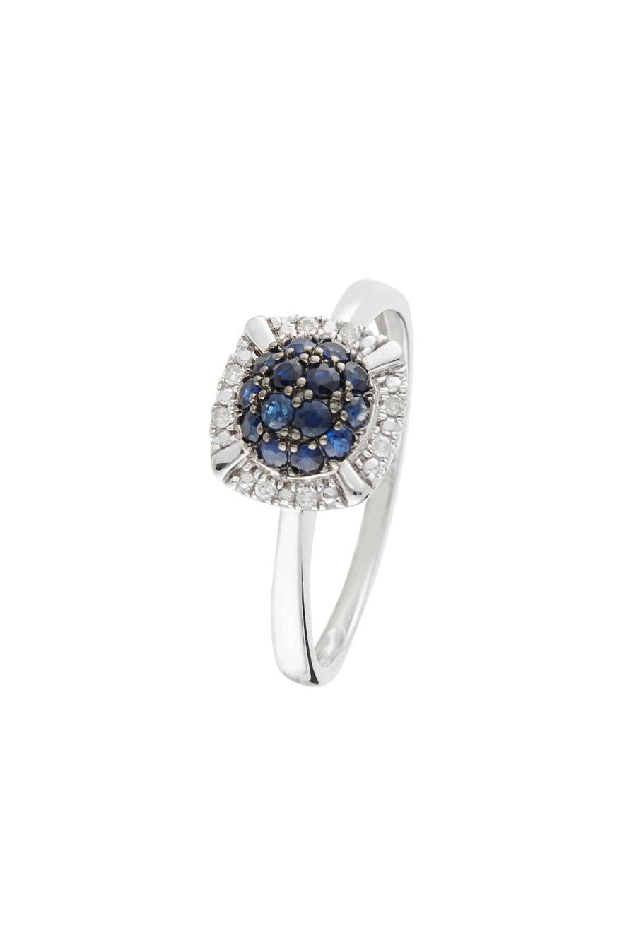 Bague "Banjar" D 0,036/8  Saphir 0,532/14