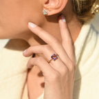 Bague "Ihosy" Améthyste 3,15/1 - Or Jaune 375/1000