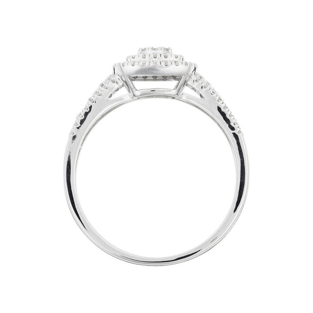 "Moromba" ring D 0.493/97 - 375/1000 White Gold